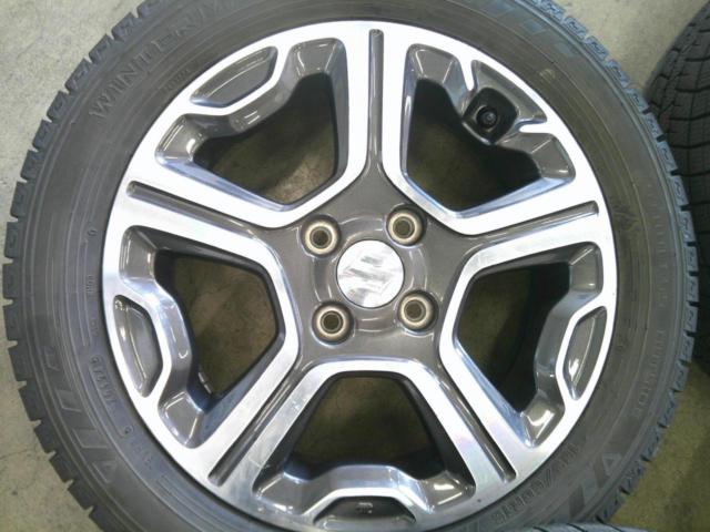 DUNLOP
WINTERMAXX
WM03
+
SUZUKI
Hustler original wheel