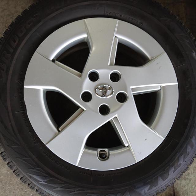 【H倉庫】BRIDGESTONE BLIZZAK VRX2 + トヨタ 30系プリウス 純正ホイール