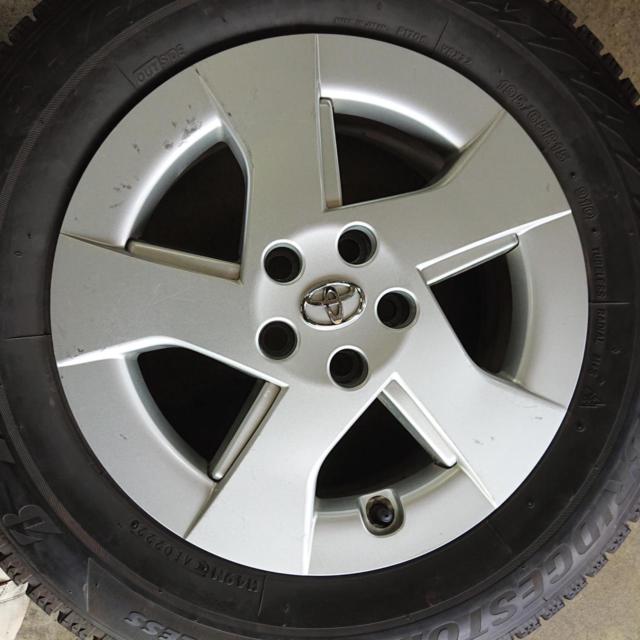 【H倉庫】BRIDGESTONE BLIZZAK VRX2 + トヨタ 30系プリウス 純正ホイール