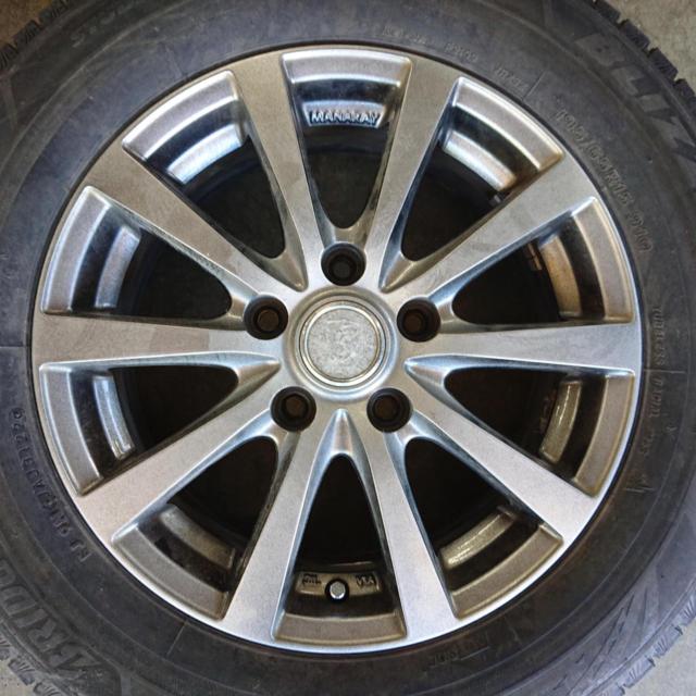 【H倉庫】BRIDGESTONE BLIZZAK VRX3 + MARUKA SERVICE MANARAY SPORT EUROSPEED G10