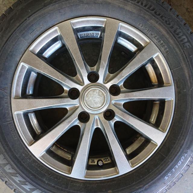 【H倉庫】BRIDGESTONE BLIZZAK VRX3 + MARUKA SERVICE MANARAY SPORT EUROSPEED G10