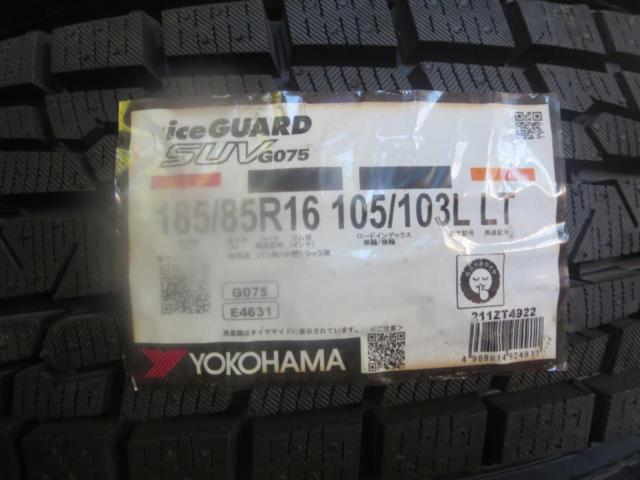 YOKOHAMA icerGUARD G075 + スズキ ジムニーJB64純正ホイール