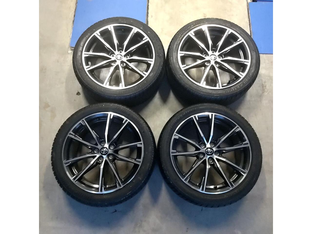 【トヨタ純正】86(ZN6)後期 純正 17インチ +【BRIDGESTONE】TURANZA T005 215/45 R17 2024年製造