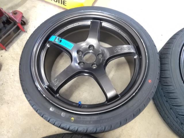 【新品タイヤ付き!】RAYS(レイズ) GRAM LIGHTS(グラムライツ) 57CR SPEC-M  + KENDA(ケンダ) KR32