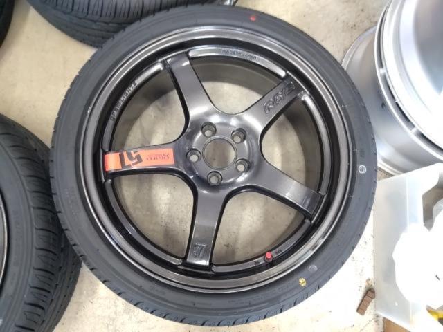 【新品タイヤ付き!】RAYS(レイズ) GRAM LIGHTS(グラムライツ) 57CR SPEC-M  + KENDA(ケンダ) KR32