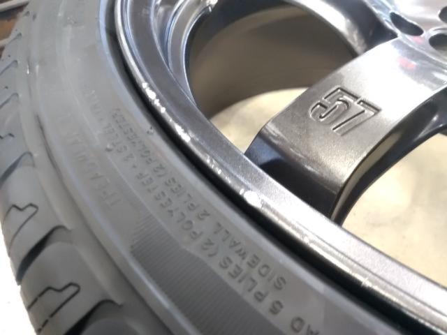 【新品タイヤ付き!】RAYS(レイズ) GRAM LIGHTS(グラムライツ) 57CR SPEC-M  + KENDA(ケンダ) KR32