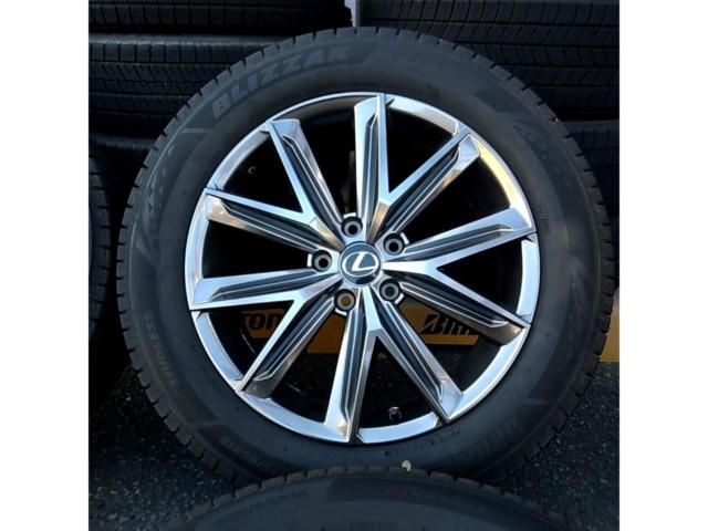 【LEXUS純正】LBX Relax 純正ホイール +【BRIDGESTONE】BLIZZAK VRX3 225/55R18 4本セット
