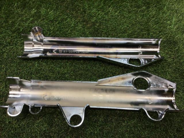 メーカー不明 PCX125 メッキ フォークカバー