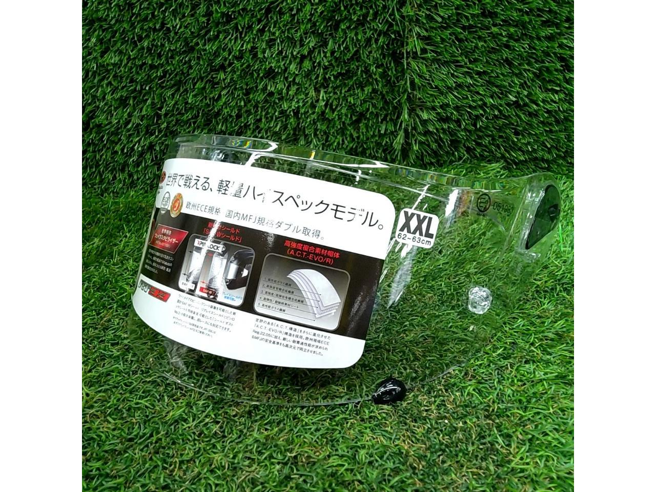 OGK
Size: XXL
62-63cm
SAF-W
Clear Shield