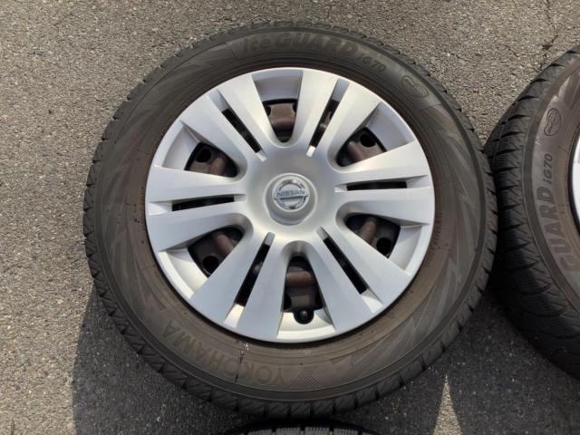 【日産純正】 +【YOKOHAMA】iceGUARD iG70
