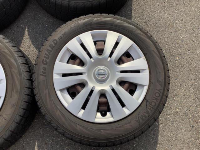 【日産純正】 +【YOKOHAMA】iceGUARD iG70
