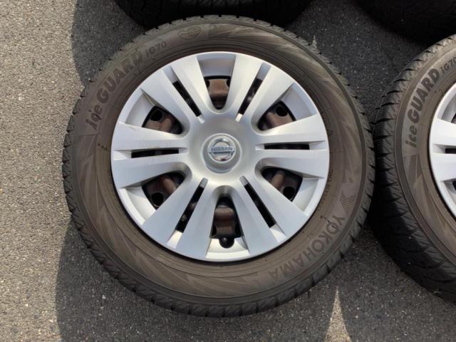 【日産純正】 +【YOKOHAMA】iceGUARD iG70