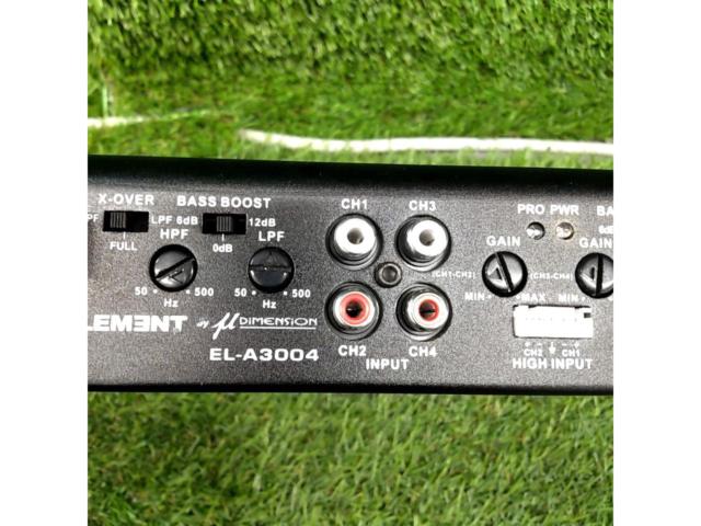 μ-DIMENSION ELEMENT EL-A3004 4chパワーアンプ