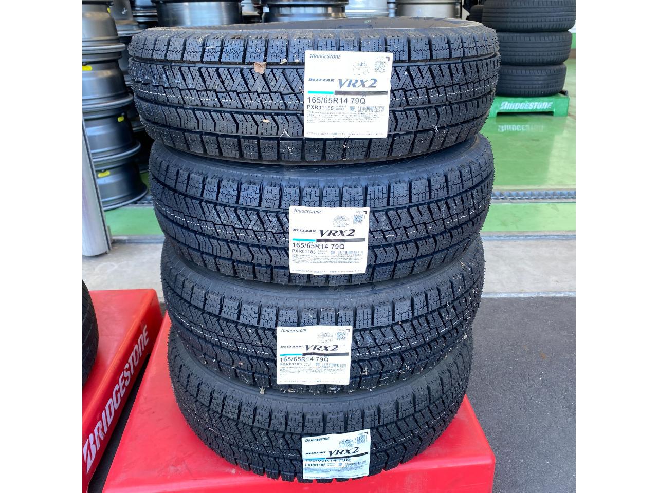 【BRIDGESTONE】VRX2  165/65R14