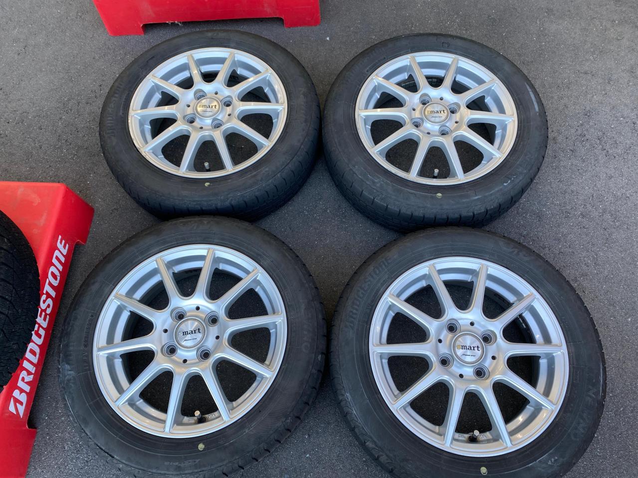 MARUKA
SERVICE (MARUKA SERVICE) MANARAY
SPORT (Manarei Sports)
SMART+BRIDGESTONE NEW NO
155 / 65R14