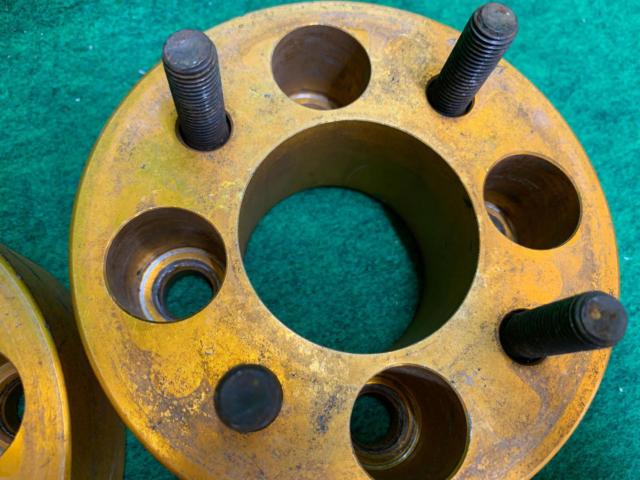 メーカー不明 ワイドトレットスぺーサー PCD114.3-5H M12×P1.5 厚さ50mm 