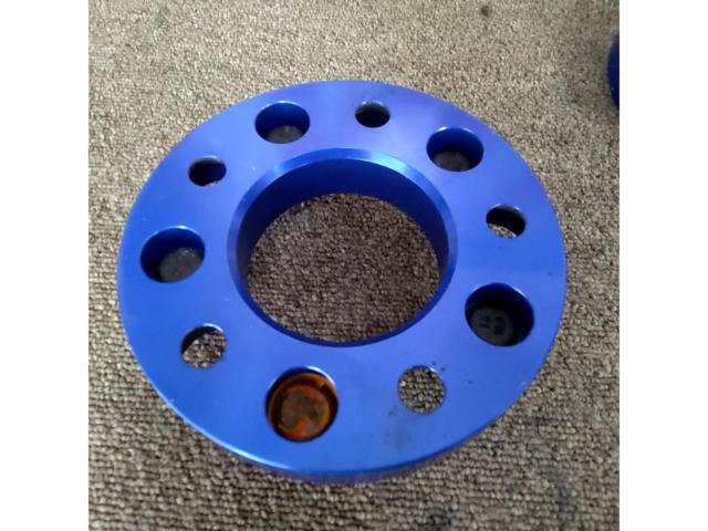 【P1.5･25mm・114.3-5】メーカー不明 ワイドトレッドスペーサー