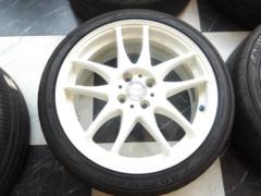 WORK(ワーク) EMOTION(エモーション) CR kiwami (4HOLE)  + YOKOHAMA(ヨコハマ) ADVAN FLEVA V701