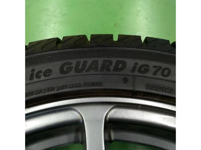*2 tires only* YOKOHAMA iceGUARD
iG70
215 / 45R17