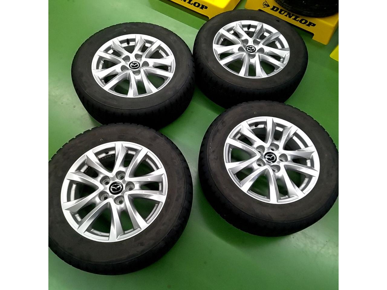 【マツダ】アクセラ純正+【TOYO】Winter TRANPATH TX 215/60R16