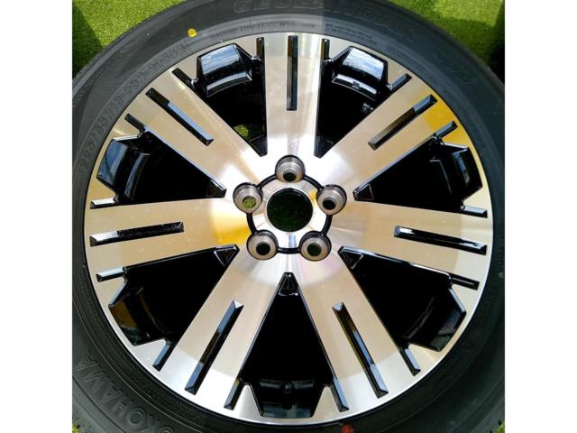 【三菱純正】 デリカD5純正ホイール+【YOKOHAMA】GEOLANDAR SUV  G055