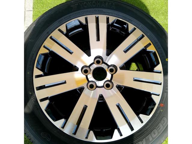 【三菱純正】 デリカD5純正ホイール+【YOKOHAMA】GEOLANDAR SUV  G055