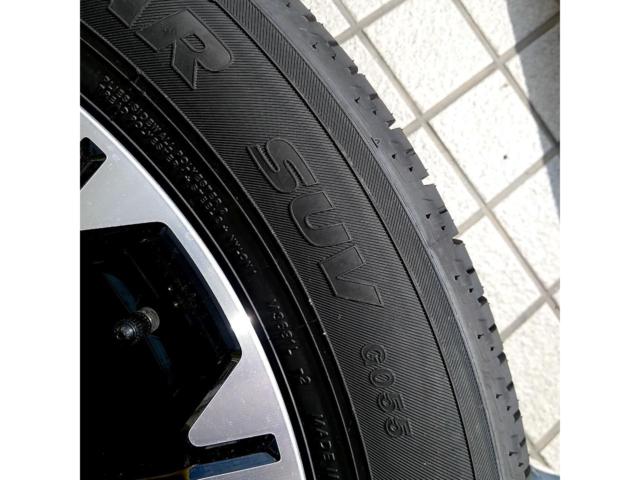 【三菱純正】 デリカD5純正ホイール+【YOKOHAMA】GEOLANDAR SUV  G055
