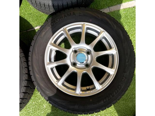 【BRIDGESTONE(ブリヂストン)】ECO FORME(エコフォルム) CRS 130 (4HOLE)+【YOKOHAMA】ice GUARD iG70