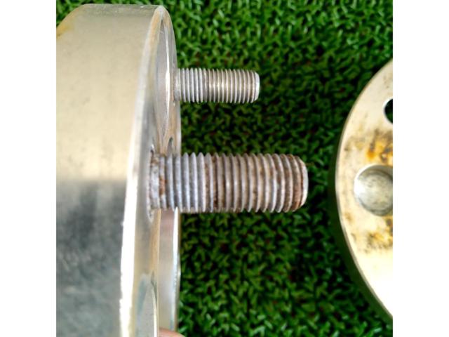 【114.3-5H M12×P1.5】メーカー不明ワイドトレッドスペーサー 25mm