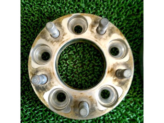 【114.3-5H M12×P1.5】メーカー不明ワイドトレッドスペーサー 25mm