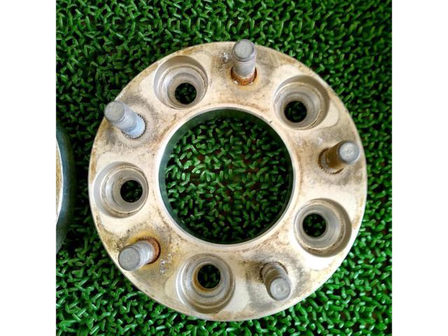【114.3-5H M12×P1.5】メーカー不明ワイドトレッドスペーサー 25mm