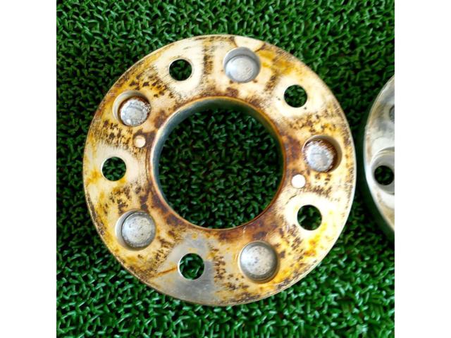 【114.3-5H M12×P1.5】メーカー不明ワイドトレッドスペーサー 25mm