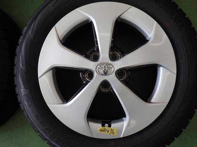 トヨタ純正(TOYOTA)  30系プリウス後期純正ホイール  + YOKOHAMA(ヨコハマ) ICE GUARD iG70
