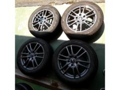 【HOT STUFF】WAREN アルミホイール+【PIRELLI】ICEZERO ASICEZERO ASIMMENTRICO 4本セット