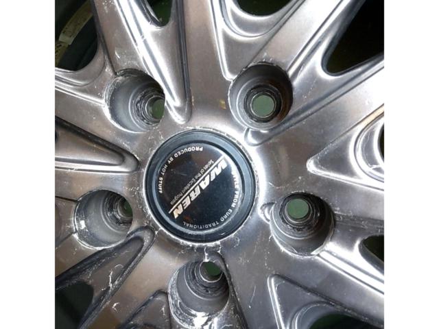 【HOT STUFF】WAREN アルミホイール+【PIRELLI】ICEZERO ASICEZERO ASIMMENTRICO 4本セット
