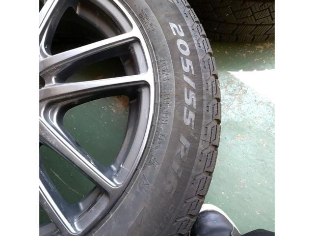 【HOT STUFF】WAREN アルミホイール+【PIRELLI】ICEZERO ASICEZERO ASIMMENTRICO 4本セット