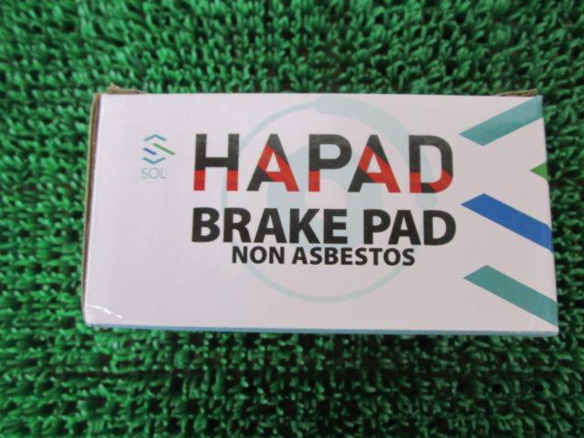 HAPAD
30 series / Prius
Front brake pad