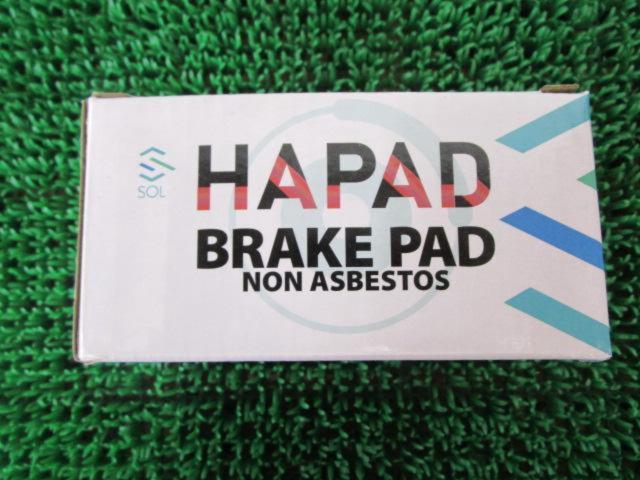 HAPAD
30 series / Prius
Rear brake pad