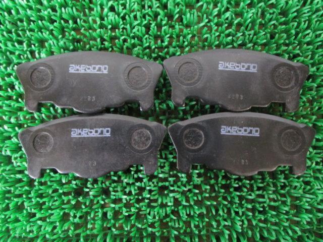 AKEBONO
Mira
Turbo/L200S
Front brake pad