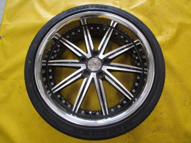 ★廃盤希少ホイール!! デモ、ショーカーに!!★ K SPEC SILK BLAZE AVELディープスピリッツ + MINERVA F205 (2026年製造/未使用)