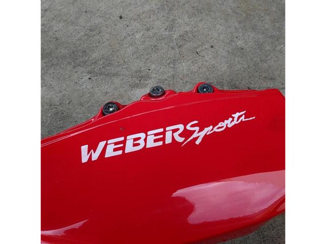 WEBER Sports キャリパーカバー