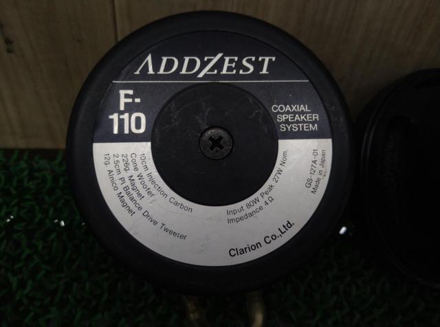 ADDZEST F-110 スピーカー