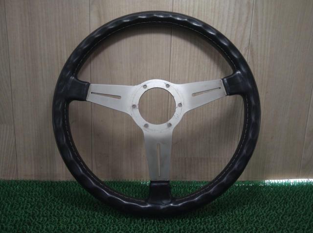 ☆当時物☆ NARDI(ナルディ) CLASSIC(クラシック) ブラックレザー 