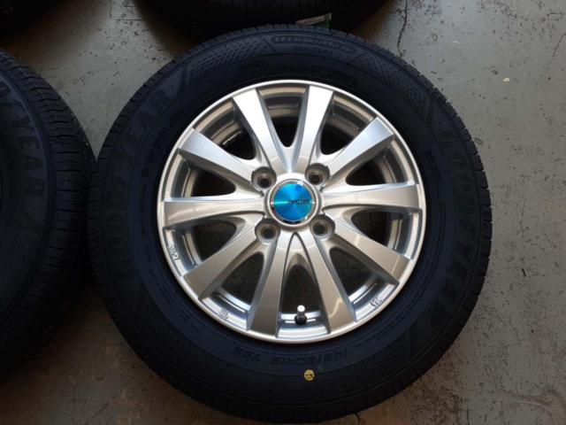 ☆完全未使用品☆ weds(ウェッズ ) RAVRION RS01 + GOODYEAR(グッドイヤー) E-Grip ECO EG02 145/80R13 2026年製