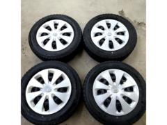 年数違い TOYOTA(トヨタ) アクア 10系 純正スチールホイール  + GOODYEAR(グッドイヤー) ICE NAVI 7