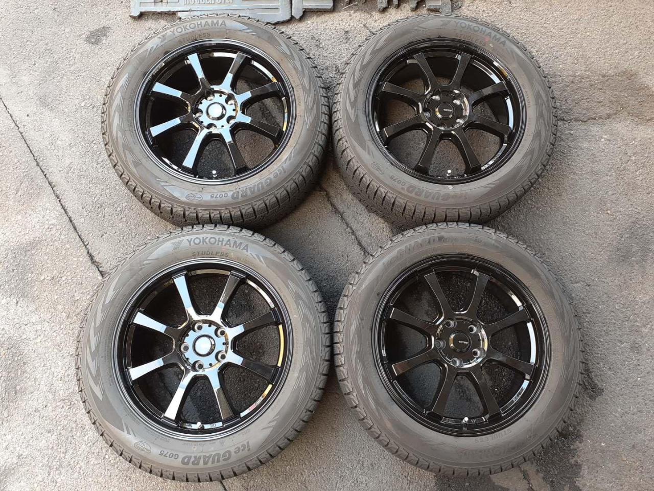 HOT STUFF(ホットスタッフ)   G-08   + YOKOHAMA(ヨコハマ) iceGUARD SUV G075