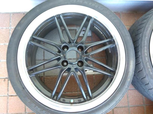 Unknown Manufacturer
Polished rim
Double 8-spoke
Wheel only four