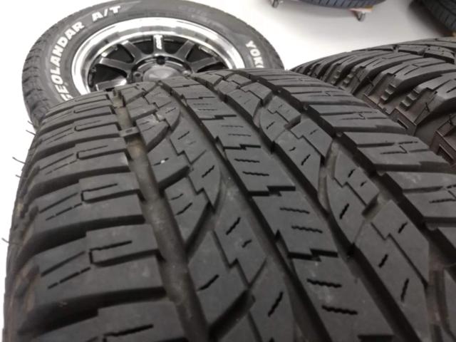 大幅値下げ!【RAYS】A・LAP-J + 【YOKOHAMA】GEOLANDER A/T G015  215/65R16