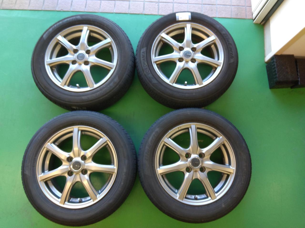 YOKOHAMA
Millous
7-spoke
+
YOKOHAMA
BluEarth
175 / 65R15