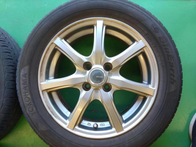 YOKOHAMA
Millous
7-spoke
+
YOKOHAMA
BluEarth
175 / 65R15